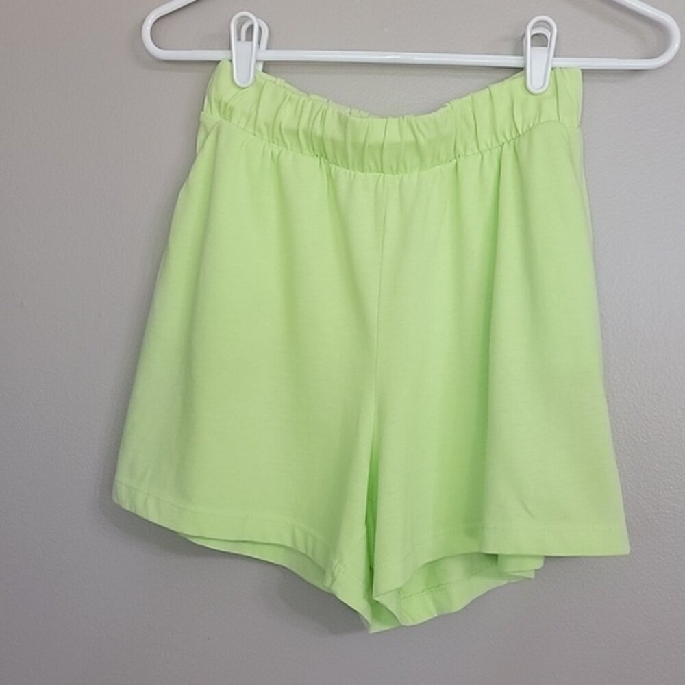 Rae Mode Light Yellow Green Shorts Size S